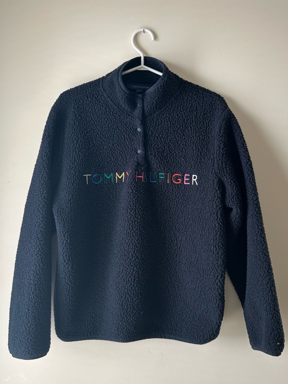 Tommy Hilfiger Black Sherpa Jacket